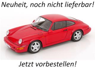 Porsche 911 (964) RS 1992 mit Cup Felgen rot  KK-Scale 1:12 Metallmodell Lieferbar ab Ende Februar 2026