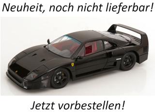 Ferrari F40 Lightweight 1990 schwarz KK-Scale 1:12 Metallmodell Lieferbar ab August 2026
