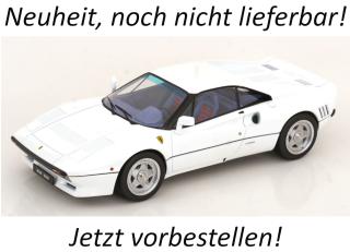 Ferrari 288 GTO 1984 Chrís Evans, Top Gear weiß KK-Scale 1:18 Metallmodell (Türen, Motorhaube... nicht zu öffnen!) Lieferbar ab Ende Mai 2026