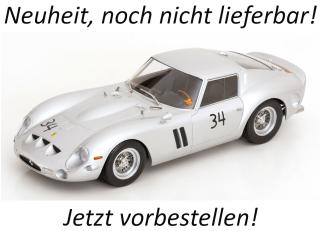 Ferrari 250 GTO #34 DMV-Avus 1963 Cordes  KK-Scale 1:18 Metallmodell (Türen, Motorhaube... nicht zu öffnen!)  Lieferbar ab August 2026