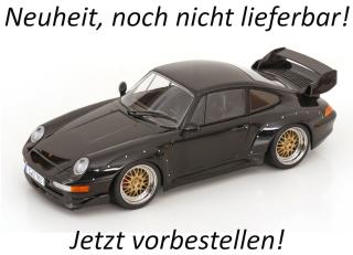 Porsche 911 (993) GT2 1996 BBS Felgen schwarz KK-Scale 1:18 Metallmodell (Türen, Motorhaube... nicht zu öffnen!) Available from May 2026