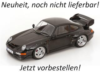 Porsche 911 (993) GT2 1996 Speedline Felgen schwarz KK-Scale 1:18 Metallmodell (Türen, Motorhaube... nicht zu öffnen!) Lieferbar ab Mai 2026