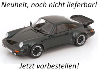 Porsche 911 (930) Turbo 3.3 1977 dunkelgrün-metallic KK-Scale 1:18 Metallmodell (Türen, Motorhaube... nicht zu öffnen!) Lieferbar ab Juni 2026