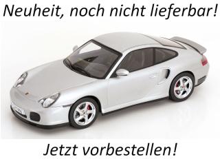 Porsche 911 (996) Turbo 2000 silber KK-Scale 1:18 Metallmodell (Türen, Motorhaube... nicht zu öffnen!) Lieferbar ab Ende Juni 2026