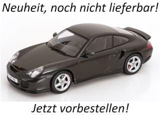 Porsche 911 (996) Turbo 2000 schwarz-metallic KK-Scale 1:18 Metallmodell (Türen, Motorhaube... nicht zu öffnen!) Lieferbar ab Ende Juni 2026