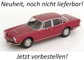 Maserati Quattroporte I 1965 rotmetallic KK-Scale 1:18 Metallmodell (Türen, Motorhaube... nicht zu öffnen!)  Available from August 2026
