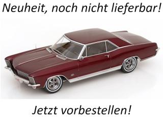 Buick Riviera 1965 dunkelrot-metallic aus dem Film Road House KK-Scale 1:18 Metallmodell (Türen, Motorhaube... nicht zu öffnen!)  Lieferbar ab Ende Oktober 2026