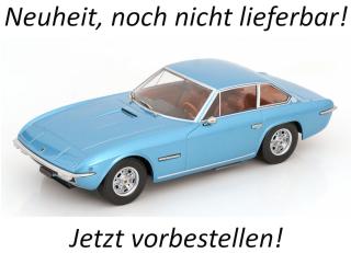 Lamborghini Islero S 1969 hellblau-metallic KK-Scale 1:18 Metallmodell (Türen, Motorhaube... nicht zu öffnen!) Lieferbar ab April 2026