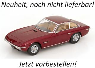 Lamborghini Islero S 1969 rotmetallic KK-Scale 1:18 Metallmodell (Türen, Motorhaube... nicht zu öffnen!)  Lieferbar ab April 2026