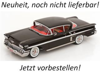 Chevrolet Bel Air Impala Coupe 1958 black KK-Scale 1:18 Metallmodell (Türen, Motorhaube... nicht zu öffnen!) Disponible à partir de octobre 2026