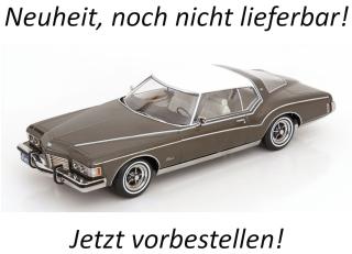 Buick Riviera 1973 graumetallic/weiß KK-Scale 1:18 Metallmodell (Türen, Motorhaube... nicht zu öffnen!) Available from November 2026