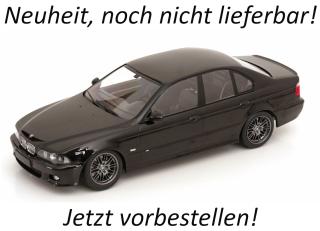 BMW M5 E39 1998 schwarz KK-Scale 1:18 Metallmodell (Türen, Motorhaube... nicht zu öffnen!) Lieferbar ab Oktober 2026