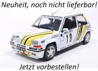 Renault 5 GT Turbo #19 weiss S1810006 Solido 1:18 Metallmodell  Liefertermin nicht bekannt (nicht vor 2. Quartal 2026)