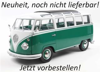VW T1 samba grün/weiß 1962 S1813403 Solido 1:18 Metallmodell  Date de parution inconnue (pas avant le 1. trimestre 2026)