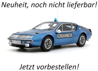 Alpine A310 1600VF Gendarmerie Blue 1974 OttO mobile 1:18 Resinemodell (Türen, Motorhaube... nicht zu öffnen!) Lieferbar ab April 2027