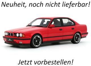 BMW E34 M5 20 Jahre Mugello Red 274 1992 OttO mobile 1:18 Resinemodell (Türen, Motorhaube... nicht zu öffnen!)  Available from early December 2026