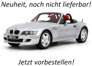 BMW Z3 M Roadster Titan Silver 1999 OttO mobile 1:18 Resinemodell (Türen, Motorhaube... nicht zu öffnen!) Lieferbar ab April 2027