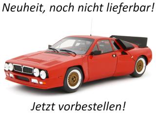 Lancia Rally SE-037 0001/B Prototipo 1980 Rosso Laudoracing 1:18 Resinemodell (Türen, Motorhaube... nicht zu öffnen!) Available from September 2026