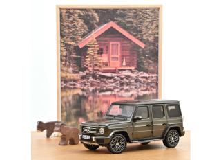 Mercedes-Benz G-Class 2024 Indiumgrau Norev 1:18 Metallmodell