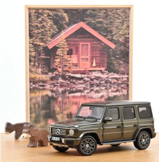 Mercedes-Benz G-Class 2024 Indiumgrau Norev 1:18 Metallmodell