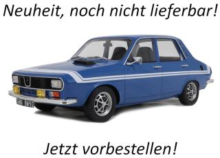 Renault 12 Gordini Blue 418 1972 OttO mobile 1:12 Resinemodell (Türen, Motorhaube... nicht zu öffnen!)  Lieferbar ab Juli 2026