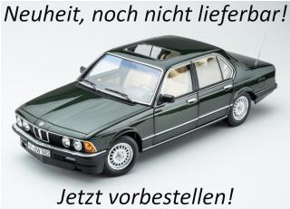 BMW 745i E23 (1984) - achat green met. limitiert auf 800 Exemplare Touring Modelcars 1:18 Metallmodell 4 Türen, Motorhaube und Kofferraum zu öffnen!  Disponible à partir de novembre 2026