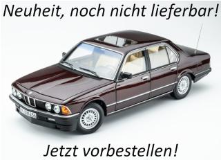 BMW 745i E23 (1984) - burgundy red met. Touring Modelcars 1:18 Metallmodell 4 Türen, Motorhaube und Kofferraum zu öffnen! Disponible à partir de novembre 2026