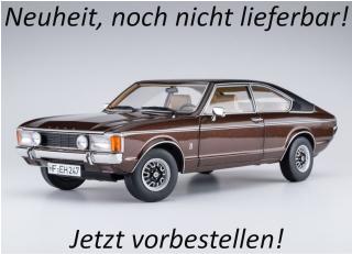 Ford Granada Coupé 2. Series (1975) - Montana Brown Met. limitiert auf 552 Stück Touring Modelcars 1:18 Metallmodell 2 Türen, Motorhaube und Kofferraum zu öffnen! Lieferbar ab Mai 2026