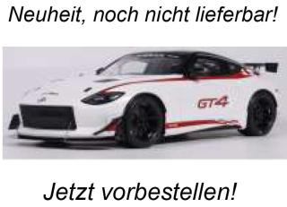NISSAN Z GT4 WHITE 2022 OttO mobile 1:18 Resinemodell (Türen, Motorhaube... nicht zu öffnen!)  Lieferbar ab Ende Oktober 2025