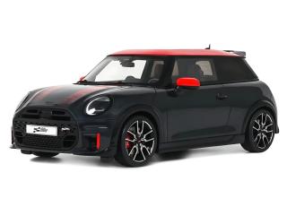 MINI COOPER JCW LEGEND GREY 2024 OttO mobile 1:18 Resinemodell (Türen, Motorhaube... nicht zu öffnen!)