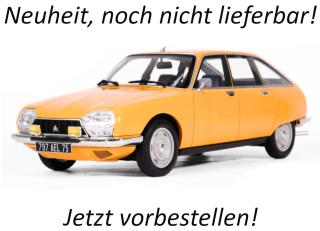 CITROËN GS X2 JAUNE HELIANTHE 1974 OttO mobile 1:18 Resinemodell (Türen, Motorhaube... nicht zu öffnen!) Lieferbar ab Anfang Januar 2027