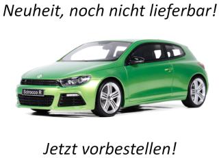 VW VOLKSWAGEN SCIROCCO 3 PH.1 R VIPER GREEN PEARL 2008 OttO mobile 1:18 Resinemodell (Türen, Motorhaube... nicht zu öffnen!) Lieferbar ab Anfang Januar 2027