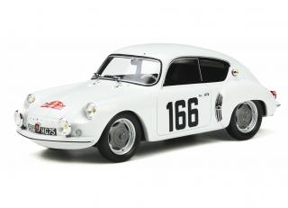 Alpine A106 Rally Monte Carlo 1960 Jacques Feret #166 OttO mobile 1:18 Resinemodell (Türen, Motorhaube... nicht zu öffnen!)