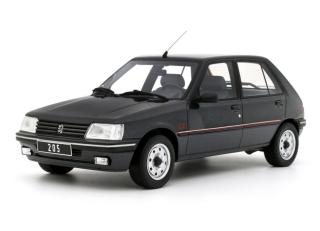 Peugeot 205 GT - Gris Graphite 1993 OttO mobile 1:18 Resinemodell (Türen, Motorhaube... nicht zu öffnen!)