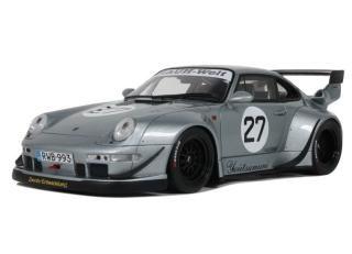 RWB Porsche 911 YUIITSUMUNI SILVER 2024 GT Spirit 1:18 Resinemodell (Türen, Motorhaube... nicht zu öffnen!)