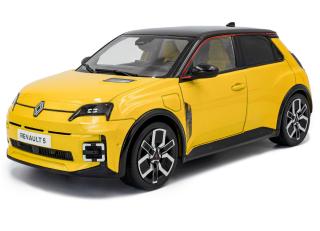 Renault 5 E-TECH JAUNE POP 2024 S1812602 Solido 1:18 Metallmodell