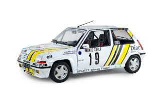 Renault 5 GT TURBO MK2 – RALLYE MONTE-CARLO – 1989 – #19 A.OREILLE/G.THIMONIE S1810006 Solido 1:18 Metallmodell