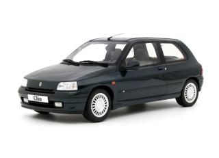 RENAULT CLIO BACCARA 1.8 ABYSS GREEN 1995 OttO mobile 1:18 Resinemodell (Türen, Motorhaube... nicht zu öffnen!)