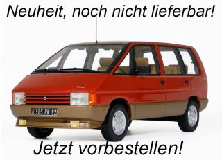 Renault Espace 2000 TSE Rouge Cornaline 1984 OttO mobile 1:18 Resinemodell (Türen, Motorhaube... nicht zu öffnen!) Available from early December 2025