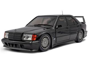 Mercedes-Benz 190 (W201) Evo II – SOLIDO WORKS BLACK – 1990 Solido 1:18 Metallmodell