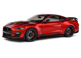 Ford Shelby Mustang Shelby GT500KR – Red / Black Stripes – 2023 S1805914 Solido 1:18 Metallmodell
