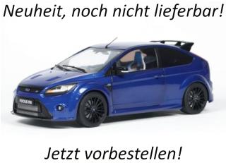 FORD FOCUS RS MK2 PERFORMANCE BLUE 2009 S1813105 Solido 1:18 Metallmodell Availability unknown