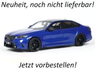 BMW M5 Marina Bay Blue 2025 S1814703 Solido 1:18 Metallmodell Date de parution inconnue