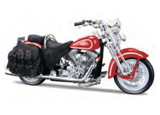 Harley Davidson 1999 FLSTS Heritage Softail Springer rot Maisto 1:18 HD Serie 42