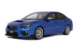 SUBARU WRX STI S207 WR BLUE PEARL 2015 OttO mobile 1:18 Resinemodell (Türen, Motorhaube... nicht zu öffnen!)