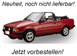Ford Escort XR3i Cabriolet 1984  sunburst red  SunStar Metallmodell 1:18 <br> Availability unknown (not before Q4 2025)
