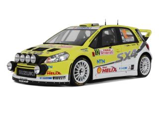 Suzuki SX4 WRC Rally Monte Carlo 2008 Per-Gunnar Andersson OttO mobile 1:18 Resinemodell (Türen, Motorhaube... nicht zu öffnen!)