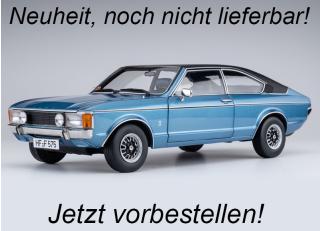 Ford Granada Granada L Coupé  -  light blue met. / Vinyl Top black Touring Modelcars 1:18 Metallmodell  Disponible à partir de mi-septembre 2025