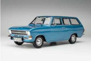 Opel Kadett B Caravan (1972) - Monza blue met. Touring Modelcars 1:18 Metallmodell
