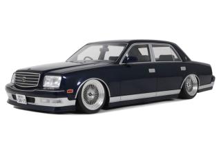 TOYOTA CENTURY V12 STANCE BLUE MICA 2008 "Project Car" OttO mobile 1:18 Resinemodell (Türen, Motorhaube... nicht zu öffnen!)